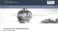 Desktop Screenshot of kiteentarvemetalli.fi